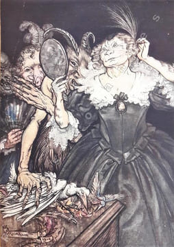 Comus. Illustré par Arthur Rackham.. RACKHAM (Arthur). MILTON (John).