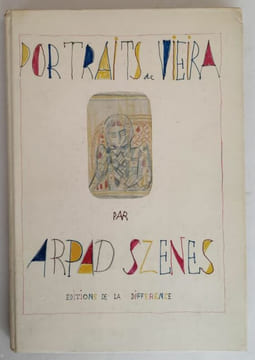 Portraits de Vieira. Suivi d'un texte de Chantal de la Bourdonnaye. . SZENES (Arpad).