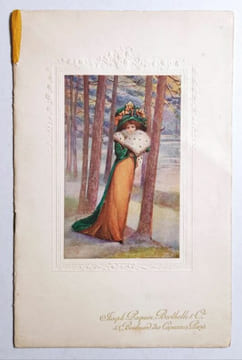 Joseph Paquin, Bertholle & Cie. 43 Boulevard des Capucines.. MODE.