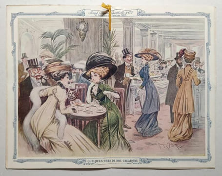 Joseph Paquin, Bertholle & Cie. 43 Boulevard des Capucines.. MODE.