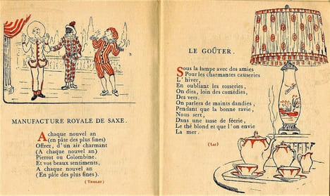 En escripvant cette parolle... Etrennes pour l'année 1913 en petits poèmes à forme fixe. Ornés de quelques dessins par Marcel Goupy.. BERNOUARD ...
