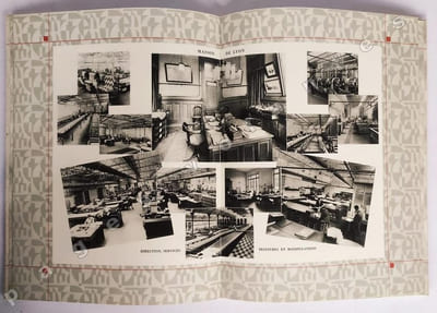 Trentenaire de la Maison Coudurier, Fructus, Descher fabricants de Soieries à Lyon. Préface de Jean Cocteau.