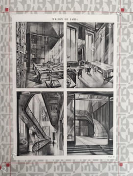 Trentenaire de la Maison Coudurier, Fructus, Descher fabricants de Soieries à Lyon. Préface de Jean Cocteau.. COCTEAU (Jean). 