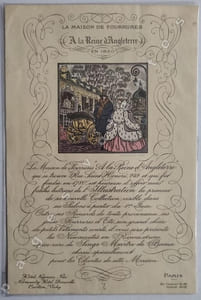La Maison de Fourrures " A la Reine d'Angleterre" en 1850.