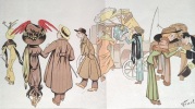 Queer Fashions in 1910. . FERNEL (Fernand). 