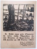 G. Gobô vous prie d'honorer de votre visite l'Exposition de ses dessins et Eaux-fortes du 30 Janvier au 28 Février 1922.. GOBO (Georges). 