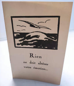 Catalogue des livres illustrés par Maurice Guierre publiés par Frazier-Soye imprimeur.