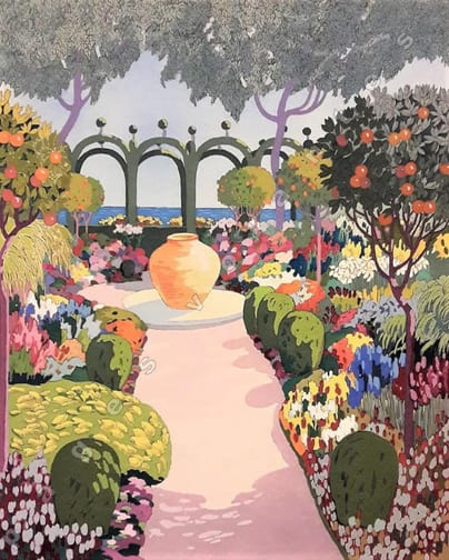 Les Jardins Précieux. Préface de Henri de Régnier.