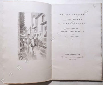 200 chambres. 200 salles de bains. Illustré de dix gravures au burin par J.-E. Laboureur.