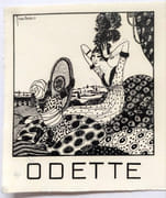 Odette. Modes. 9 rue Richepanse à Paris. par LEPAPE (Georges).  - Image 1