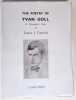 The poetry of Yvan Goll. A biographical study. Portrait d'van Goll par Robert Delaunay.. CARMODY (Francis J.). 