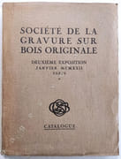 Société de la gravure sur bois originale. Deuxième exposition. Janvier 1922. par GRAVURE.  - Image 2
