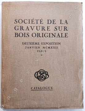 Société de la gravure sur bois originale. Deuxième exposition. Janvier 1922.. GRAVURE.