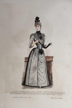 "L'Art et la Mode". Journal de la vie mondaine. Rédacteur en chef H. de Hem. 23 Octobre 1886 ( N°47), 30 Octobre 1886 ( N°48), 29 Avril 1887 ( N°22), ...