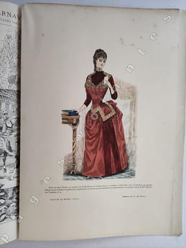 "L'Art et la Mode". Journal de la vie mondaine. Rédacteur en chef H. de Hem. 23 Octobre 1886 ( N°47), 30 Octobre 1886 ( N°48), 29 Avril 1887 ( N°22), ...