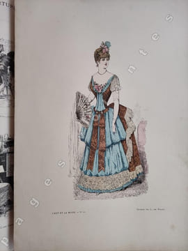 "L'Art et la Mode". Journal de la vie mondaine. Rédacteur en chef H. de Hem. 23 Octobre 1886 ( N°47), 30 Octobre 1886 ( N°48), 29 Avril 1887 ( N°22), ...