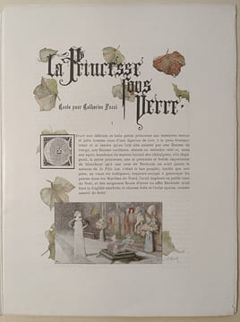 La Princesse sous verre. . LORRAIN ( Jean). 