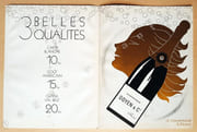 3 belles qualités. Le champagne élégant. par NICOLAS ( Etablisssements).  - Image 2