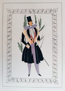 Le Soir d'Austerlitz. Comédie en cinq actes. Illustré de 31 gouaches originales de Jacques Ferrand. Représentée pour la première fois à Paris le 11 Mai 1941 sur un théâtre qui pour l'auteur n'existe plus.  par GUITRY (Sacha). - Image 3