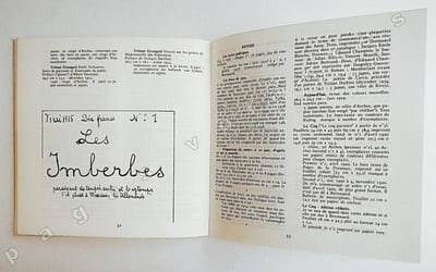 Catalogue des impressions de Feu Monsieur François Bernouard .