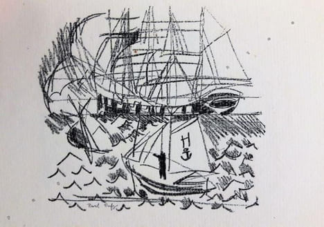 Tour d'horizon. Dessins de Raoul Dufy.. WILLARD (Marcel).