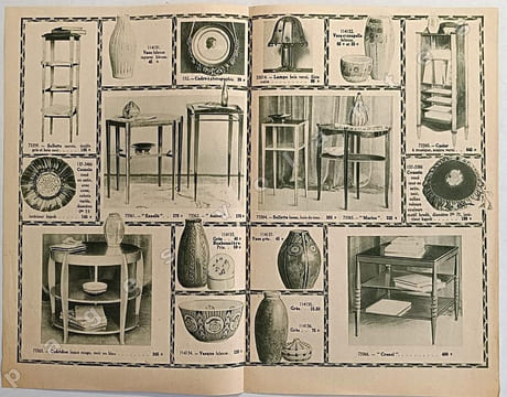 Les cadeaux de la Maîtrise aux Galeries Lafayette. Directeur Artistique: Maurice Dufrêne.. ART DECO.