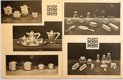 Ravinet d'Enfert & Cie. 83 rue du Temple à Paris. Orfèvrerie d'argent. Catalogue 33.. ORFEVRERIE.