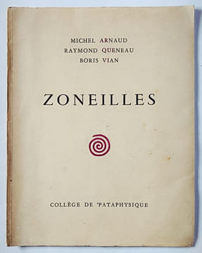 Zoneilles. Scénario.. ARNAUD ( Michel), QUENEAU (Raymond) et VIAN (Boris). 