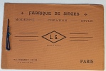 Fabrique de sièges. Moderne. Création. Style. L.G. Marque de fabrique. Paris.. MOBILIER.