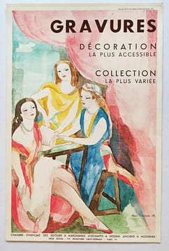 Gravures. décoration la plus accessible. Collection la plus variée.. LAURENCIN ( Marie).