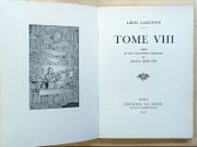 Tome VIII. Orné de huit eaux-fortes originales de Jean-A. Mercier.  par LASCOUTX (Léon).  - Image 3