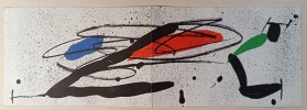 Miro Sobreteixims.  Vernissage mardi 10 Avril 1973 à 17 heures. Galerie Maeght, 13, rue du Théhéran, Paris 8e.. MIRO.