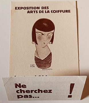Exposition des Arts de la Coiffure.. BEAUTE.