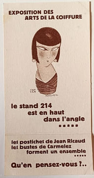 Exposition des Arts de la Coiffure.. BEAUTE.