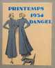 Printemps 1934. Dangel. . FOULON (Odette). 