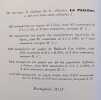 Lettres à Robert de Montesquiou 1893-1921. . PROUST ( Marcel). 