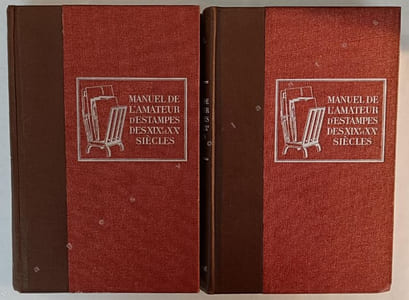 Manuel de l'Amateur d'Estampes des XIXe et XXe siècles ( 1801-1924). Avec 158 reproductions hors-texte.