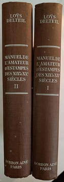 Manuel de l'Amateur d'Estampes des XIXe et XXe siècles ( 1801-1924). Avec 158 reproductions hors-texte.. DELTEIL (Loys). 