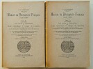 Manuel du bibliophile français ( 1470-1920). Tome II en 2 volumes. Partie pratique ou bibliographique soit Guide méthodique et critique de l'Amateur ...