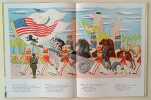 Fou Fou discovers America. French and English. Text and illustrations by Jean de Botton.. BOTTON (Jean de).