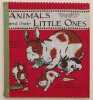 Animals and their little ones.. LIVRE EN TISSU.