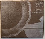 La Gerbe d'Or. 36 rue de Rivoli à Paris. Métal argenté.  par ORFEVRERIE. - Image 1