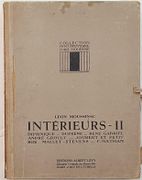 Intérieurs II. Dominique, Dufrène, René Gabriel, André Groult, Joubert et Petit, Rob. Mallet- Stevens, F. Nathan. 52 planches publiées sous la direction et avec une introduction de Léon Moussinac. par MOUSSINAC (Léon).  - Image 2