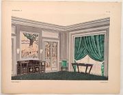 Intérieurs II. Dominique, Dufrène, René Gabriel, André Groult, Joubert et Petit, Rob. Mallet- Stevens, F. Nathan. 52 planches publiées sous la direction et avec une introduction de Léon Moussinac. par MOUSSINAC (Léon).  - Image 3