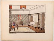 Intérieurs II. Dominique, Dufrène, René Gabriel, André Groult, Joubert et Petit, Rob. Mallet- Stevens, F. Nathan. 52 planches publiées sous la direction et avec une introduction de Léon Moussinac. par MOUSSINAC (Léon).  - Image 6