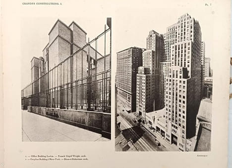 Grandes constructions I et 2 présentés par Rob Mallet-Stevens. . MALLET -STEVENS ( Rob).