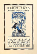 Paris-1925. Avril-Octobre. Exposition Internationale des Arts Décoratifs et Industriels Modernes. par EXPOSITION 1925. - Image 1