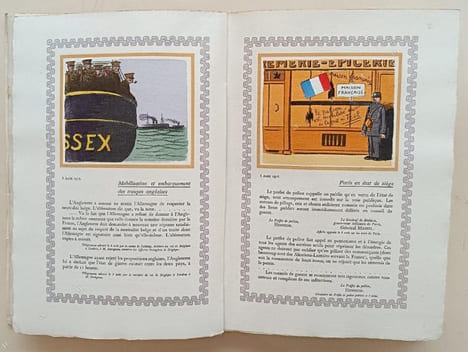 Le livre  des heures héroïques et douloureuses des années 1914-1915-1916-1917-1918.. HELLE (André).