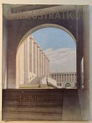 Le Palais de la Société des Nations à Genève. L'Illustration. 16 Avril 1938. par ROGER ( Noelle), FAY (Bernard) , etc. - Image 1