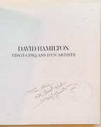 Vingt-cinq ans d'un artiste. par HAMILTON (David). - Image 1